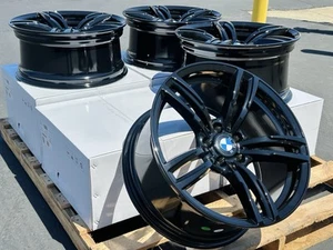 4 NEW 437M Staggered 19" Rims Wheels Fits: 2017+ BMW M2 M3 M4 M5 M8 Competition - Picture 1 of 7