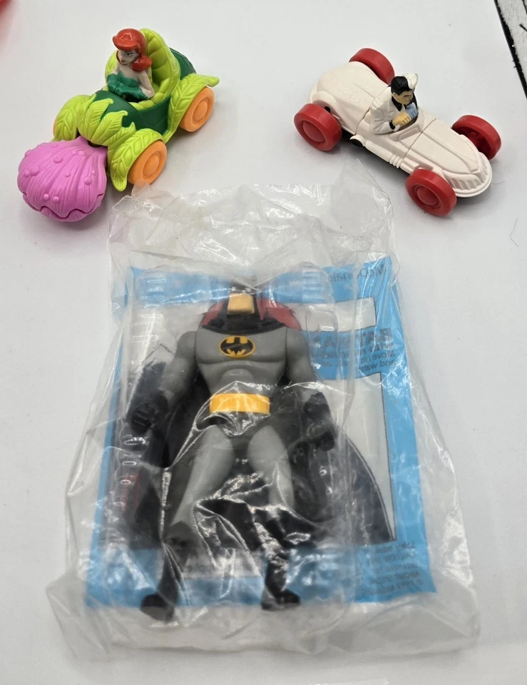 McDonalds Batman Serie Animada 1993 Happy Meal Juguetes De Colección Lote De 3  Foto 1 de 1