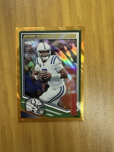 Score Football 2025 Anthony Richardson Orange Foil /799 Colts NFL - Foto 1 di 2