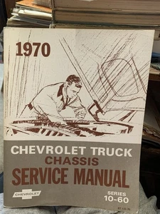 Chevrolet Truck Cassis 1970 manual de servicio serie 10-60 ST 133-70 - Imagen 1 de 1