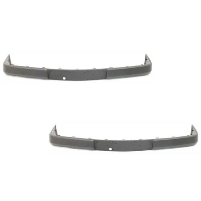 Pair Set of 2 Bumper Face Bar Trims Molding Step Pads Front Driver & Passenger - Image 1 of 4