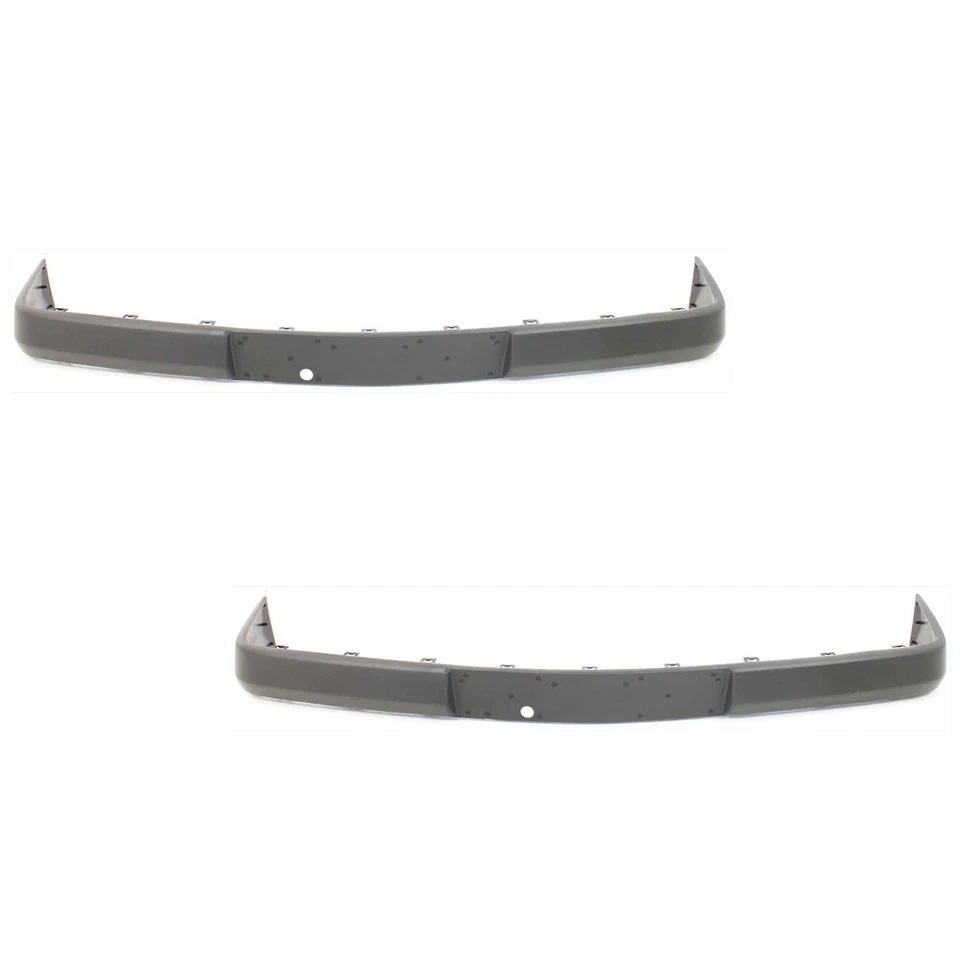 Pair Set of 2 Bumper Face Bar Trims Molding Step Pads Front Driver & Passenger - Image 1 of 4