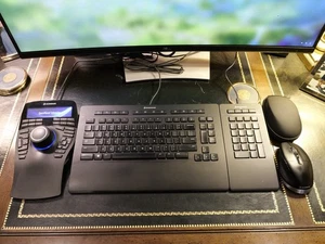 3Dconnexion 3DX-700056 Space Mouse Enterprise + CAD Mouse Pro + Keyboard - Afbeelding 1 van 7