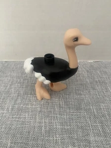Lego Duplo Strauß NUR Tier schwarz/hellbraun/weiß aus 6156 selten nicht mehr im Handel erhältlich NEU - Bild 1 von 5