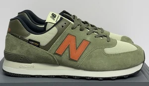 New Balance 574 - Clásicos de gamuza verde/naranja - U574SOC - para hombre talla 11 - ¡NUEVO! - Imagen 1 de 8