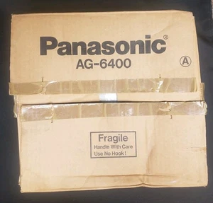 RARE IOB Panasonic AG-6400 Professional Portable Hi-Fi VHS Video Recorder & Case - Picture 1 of 21