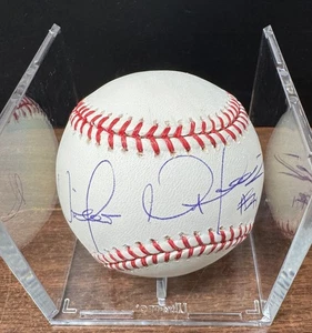 Victor Martinez Signed Autographed Rawlings OML Baseball JSA - Picture 1 of 3