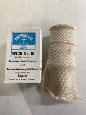 Omni 15 Wick 10 Anchorflag for KERO-SUN  Heater + Moonlighter + Toyoset - image 1 of 4