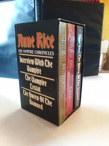 1989 Anne Rice's The Vampire Chronicles Box Set - Picture 1 of 11