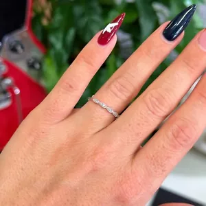 10ct White Gold Diamond Ring by Michael Hill - Size: O ~ RRP: $400+ - Picture 1 of 10