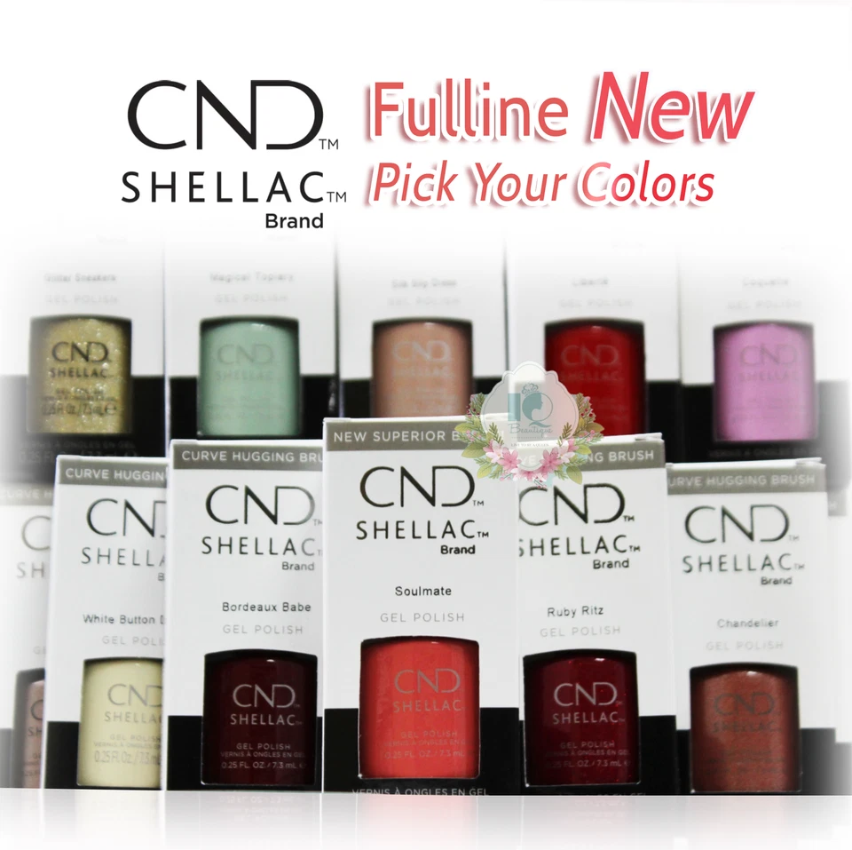 CND Shellac UV/LED Gel Politur 0,25 Oz. - Fulline Teil 1 *beliebige auswählen* - Update 2024 - Bild 1 von 1