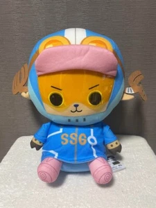 One Piece Mega Fluffy Chopper Peluche Giocattolo Testa d'uovo Giappone Nuovo - Foto 1 di 5