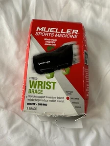 Mueller Green Fitted Handgelenkbandage - rechte Hand antimikrobiell maximale Unterstützung SM-MD - Bild 1 von 4