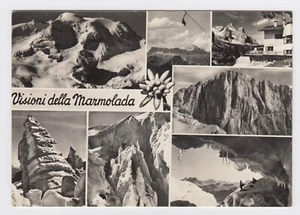 VE BL 15 Visioni della Marmolada viaggiata 1954 - Foto 1 di 1