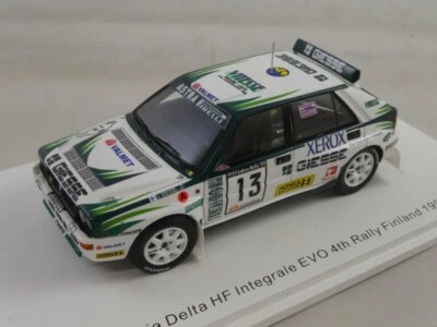Spark Lancia Delta HF Integrale Evo #13 Makinen Rally Finland 1993 1/43 S9027 - Immagine 1 di 3