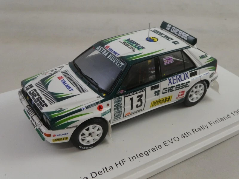 Spark Lancia Delta HF Integrale Evo #13 Makinen Rally Finland 1993 1/43 S9027