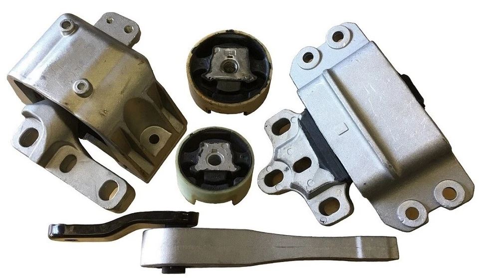 Montagens de motor MMB902 5 peças ajuste 2.0L 2007 - 2016 Volkswagen EOS 2011 - 2016 VW Jetta - Imagem 1 de 1