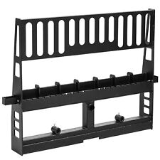 48" Pallet Fork Frame Skid Steer Attachment Quick Tach Tractor 4500lb Heavy Duty