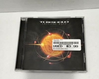 THRESHOLD Critical Mass CD 2002 Made in Germany InsideOut Music Foto 1 de 4