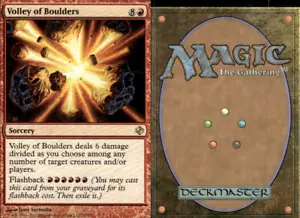 Magic the Gathering -MTG- Volley of Boulders - Picture 1 of 1