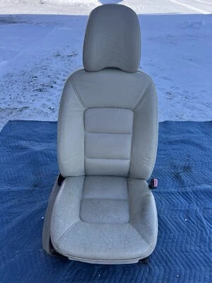 2008-2011 Volvo XC70 S80 Passenger Front Seat Tan Leather Power OEM #4306E - Image 1 of 4
