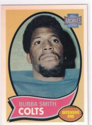 2001 Topps Archives Reserve Bubba Smith Rookie Reprint #26 Colts PWE - Image 1 of 2