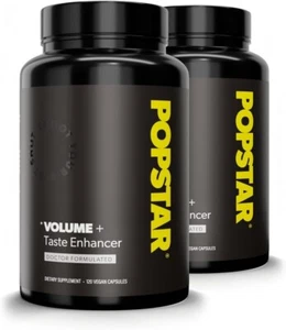 120 Stück POPSTAR Labs Samen Volumen Booster - Männergesundheit Nahrungsergänzungsmittel MAX-Vegan - Bild 1 von 8