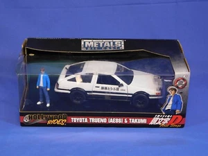 INITIAL D FIRST STAGE TOYOTA TRUENO AE86 & TAKUMI HOLLYWOOD RIDES JADA METALS - Picture 1 of 5