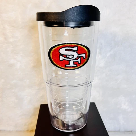 Tervis San Francisco 49ers NFL 24oz Double Wall Insulated Tumbler Cup With Lid Cover
