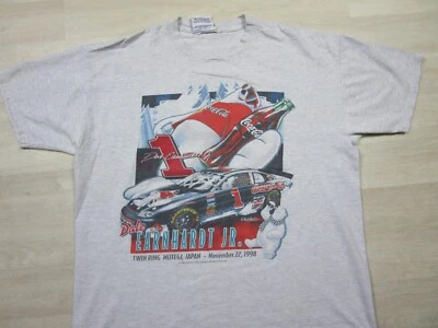 Camiseta De Colección Años 90 Dale Earnhardt Jr (XL) Coca-Cola Doble Anillo Motegi Japón 1998 Foto 1 de 4