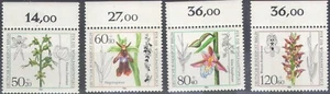 4 SELLOS ALEMANIA-BERLÍN, 1984 | FLORES | Yvert 685/8 MNH - Imagen 1 de 1