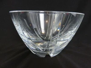 Tazón para servir grande raro de cristal de baccarat Neptuno 10" retirado - Imagen 1 de 8