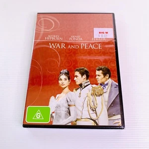 War and Peace DVD NEW SEALED PAL R4 Audrey Hepburn Historical Romantic Drama - Picture 1 of 6