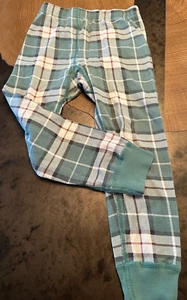 HANNA ANDERSSON PLAID PAJAMA PANTS CHRISTMAS GIRLS SZ 5 EU 110 ORGANIC COTTON - Picture 1 of 4