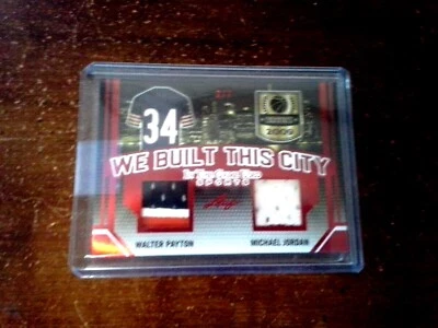 2019 Leaf ITG 比赛使用 PAYTON /// JORDAN "We Built This City" 球衣 * 2/3* — 第 1/2 张图片