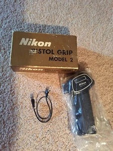 Nikon model 2, Camera Pistol Grip 1/4” Top Lock,bottom Support With box and cord - Picture 1 of 4