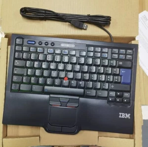 100% Original Lenovo SK-8845RC UltraNav USB Wired Tastaturen Keyboard - Hungary - Picture 1 of 13