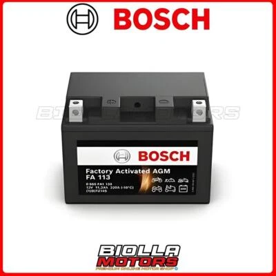 BOSCH BATTERIE YTZ14S BATTERIA BOSCH GEL KTM Adventure 1190 1190 2014 YTZ14S FA113 0986FA1130