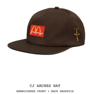 TRAVIS SCOTT x MCDONALDS CJ Arches Snapback Hat Cactus Jack Ready to Ship ๐ข ๐ข - Picture 1 of 4