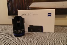 Sony E-Mount Lens. 21mm Wide Angle Manual Focus Lens -LOXIA ZEISS