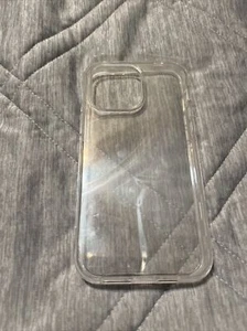 Funda para iPhone 14 Pro Max 6.7" Cristal Transparente Delgada Protección contra Caídas A Prueba de Golpes - Imagen 1 de 6