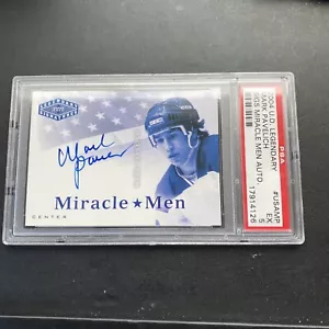 2004-05 Upper Deck Legendary Signatures Autograph #USA-MP Mark Pavelich PSA - Picture 1 of 4