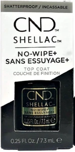 CND Shellac No Wipe Top Coat 7.3ml/0.25 Fl. Oz ~ BOXED ~ - Picture 1 of 1