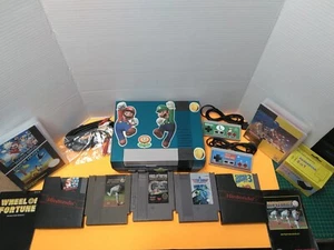 Sistema Nintendo NES con 5 giochi 2 controller Super Mario Bros 3 Super Mario - Foto 1 di 24