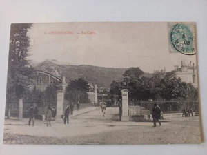 (CPA-50239) Manche - Cherbourg - La Gare - Picture 1 of 1