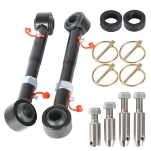 ALLROO 2.5-6" lifts Front Sway Bar Links Disconnects For 07-18 Jeep Wrangler JK - Foto 1 di 8