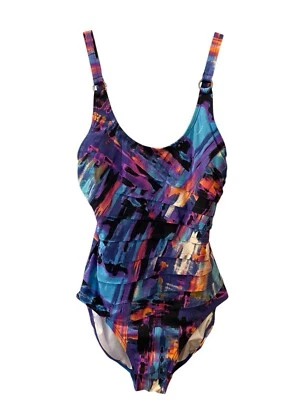 Купальник цельный женский Calvin Klein Starburst Monet размер: 10 - Изображение 1 из 4