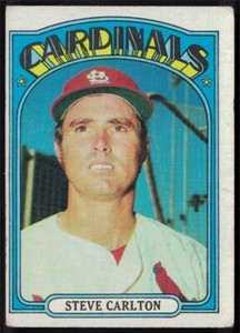 1972 Topps #420 Steve Carlton St. Louis Cardinals EX OC