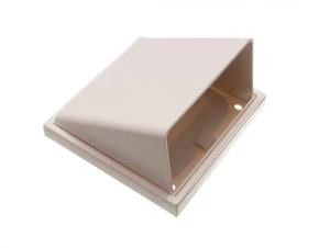 Plastica Griglia di Ventilazione Esterna Utilizzare Cappuccio Impermeabile 100mm - Foto 1 di 1