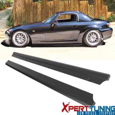 Fits 00-09 Honda S2000 AP1 AP2 DF Style Side Skirts Extension Panel Splitters-PP Foto 1 de 4